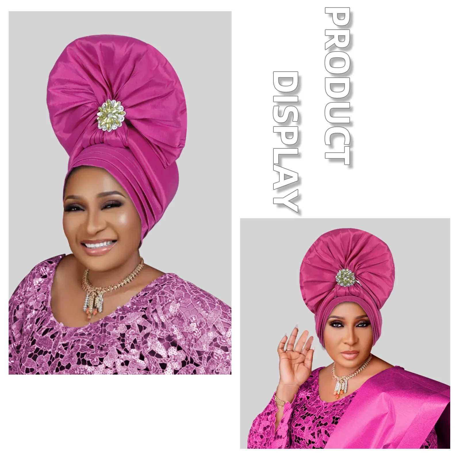 2025 африканский женский тюрбан, женский головной убор с автогелем, Нигерия, бриллианты, хиджаб, шляпа, свадебная вечеринка, повязки на голову, головной убор, тюрбан
2025 африканский женский тюрбан, женский головной убор с автогелем, Нигерия, бриллианты, хиджаб, шляпа, свадебная вечеринка, повязки на голову, головной убор, тюрбан