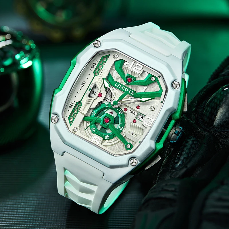 LILUOKE Luminous Waterproof Men's Watch - High-end Men's Wristwatch, Perfect for Sports, Casual Wear, and Parties
LILUOKE Luminous Waterproof Men's Watch - High-end Men's Wristwatch, Perfect for Sports, Casual Wear, and Parties