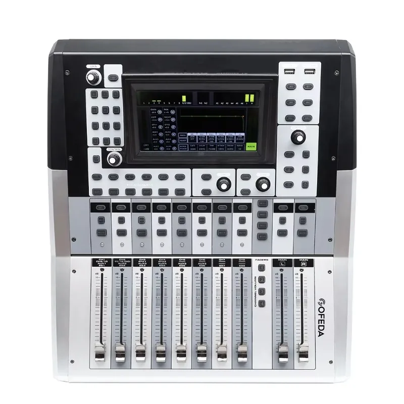 DM12 Sound Equipment 12 Channels Console Mixer Digital Echo Karaoke Mixer for Music Stage Mixing Console
DM12 Sound Equipment 12 Channels Console Mixer Digital Echo Karaoke Mixer for Music Stage Mixing Console