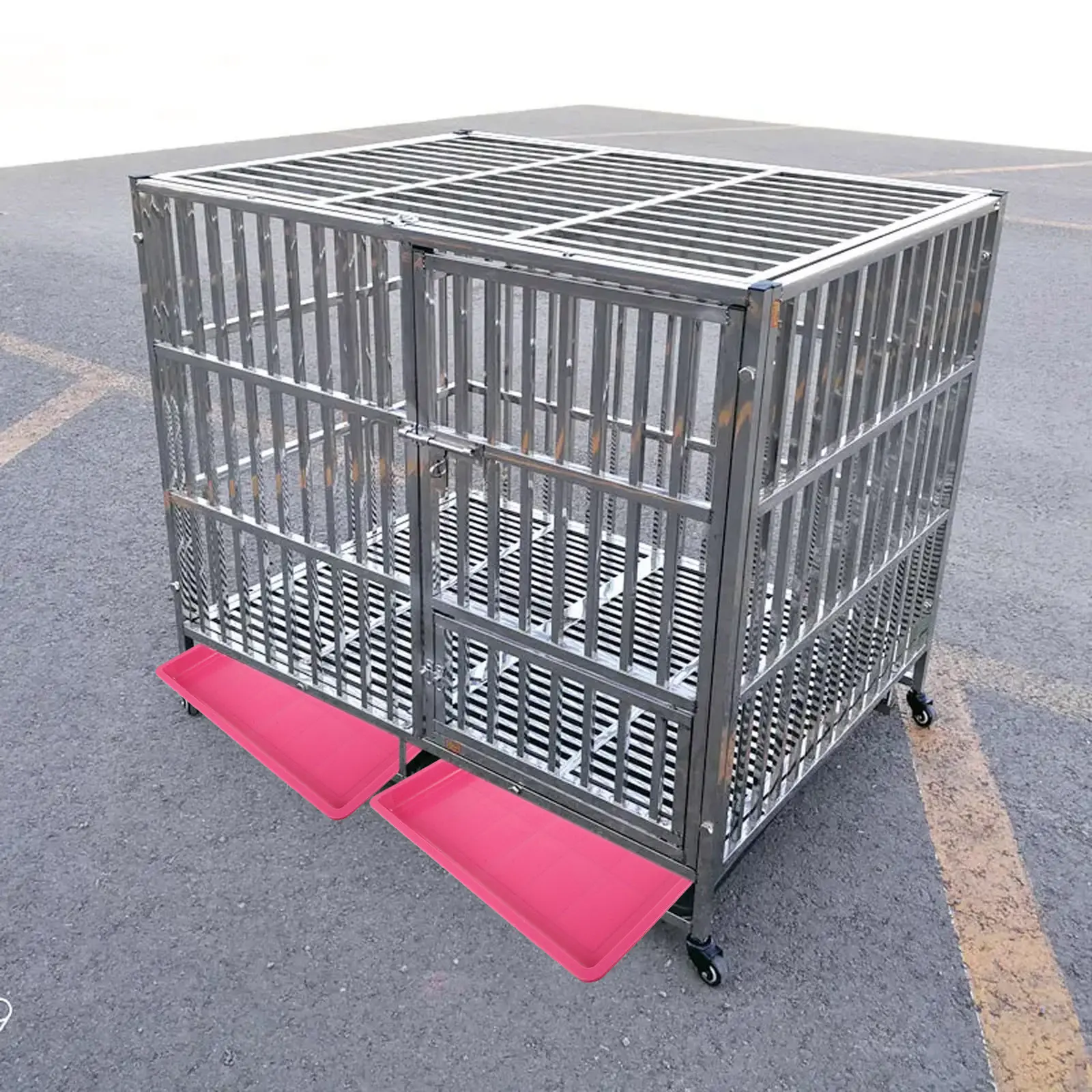 Pet Cage Bottom Tray Plastic Dog Crate Pan for Rabbits Guinea Pigs Chicks Easy Clean Reusable Toilet Pan Safe Stable Design
Pet Cage Bottom Tray Plastic Dog Crate Pan for Rabbits Guinea Pigs Chicks Easy Clean Reusable Toilet Pan Safe Stable Design