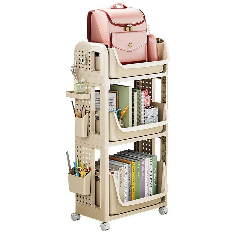 Book storage artifact, multi-layer table, bag storage rack 
Book storage artifact, multi-layer table, bag storage rack