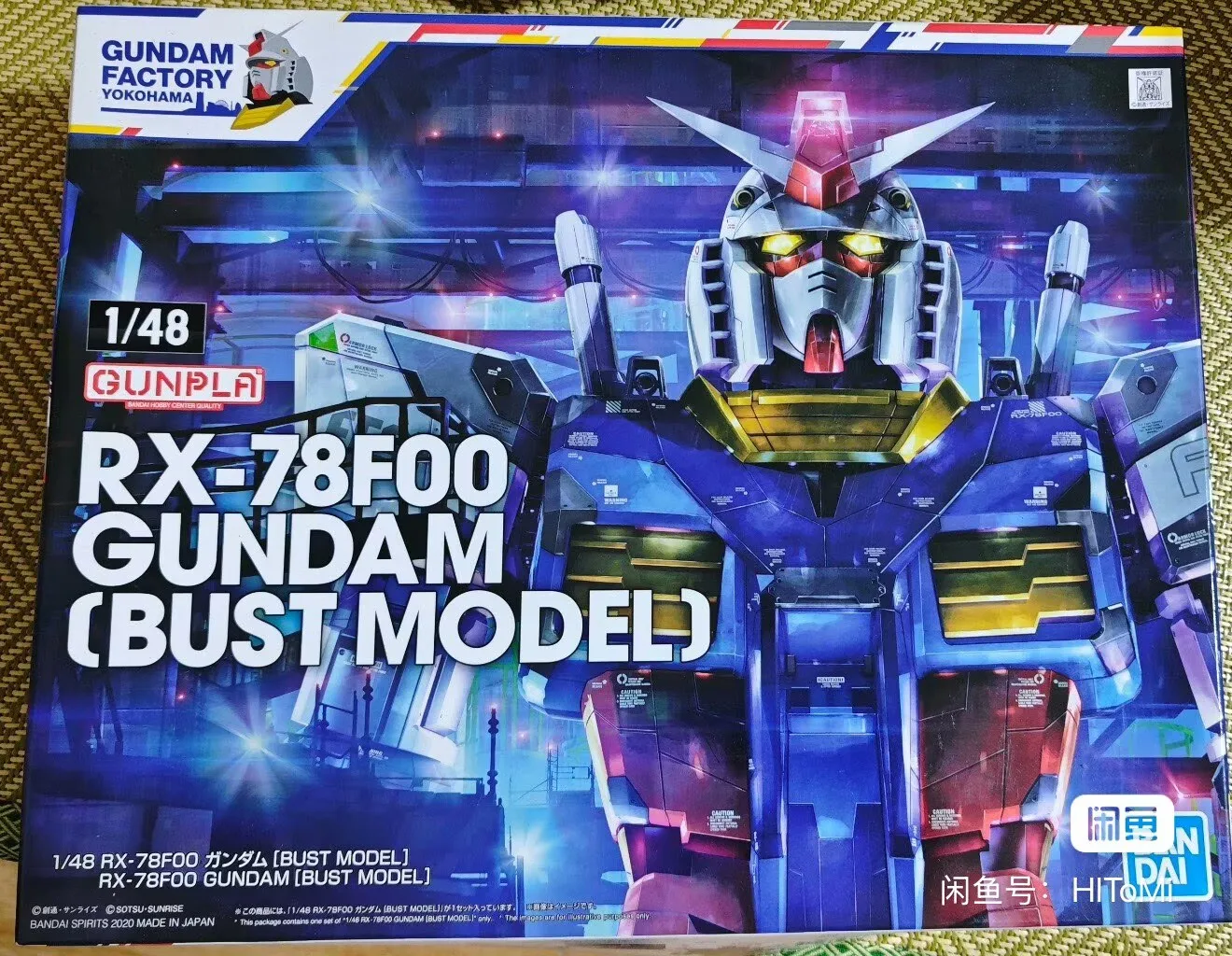 Bandai Original GUNDAM FACTORY 1/48 RX-78F00 GUNDAM BUST MODEL Action Anime Figures Assembly Model Collection
Bandai Original GUNDAM FACTORY 1/48 RX-78F00 GUNDAM BUST MODEL Action Anime Figures Assembly Model Collection