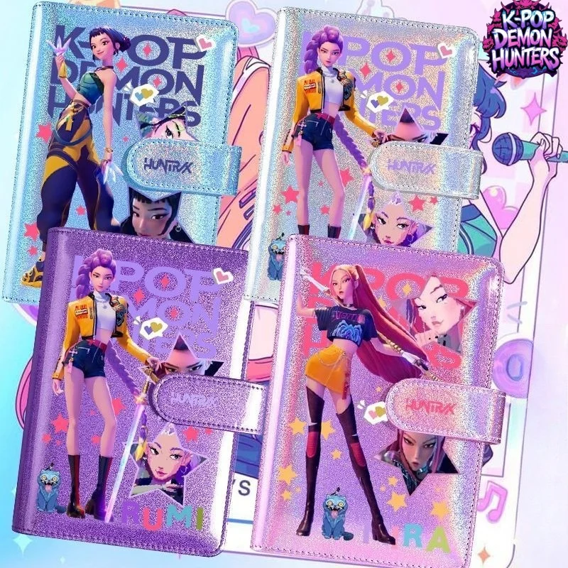 KPop Охотники на демонов Руми Мира Зои Новый милый и милый креативный мультяшный аниме-узор Модный портативный голографический блокнот
KPop Охотники на демонов Руми Мира Зои Новый милый и милый креативный мультяшный аниме-узор Модный портативный голографический блокнот
