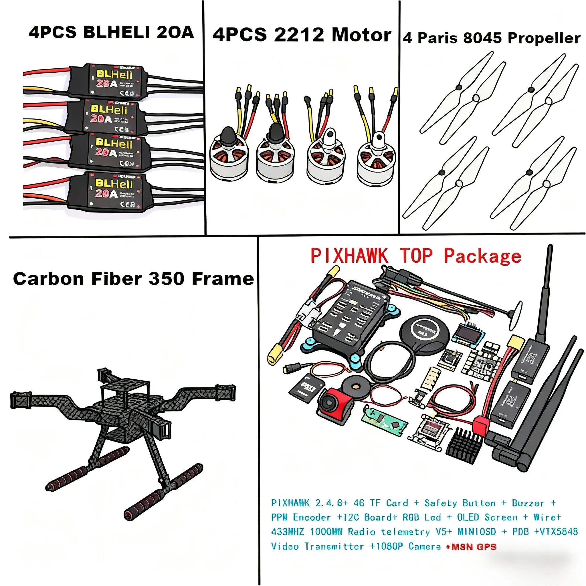 BCUBE PIXHAWK 2.4.8 M8N новый интеллектуальный дрон с открытым исходным кодом FLY350 300 380 450 мм пикселей с отвернутой стойкой для квадрокоптера 
BCUBE PIXHAWK 2.4.8 M8N новый интеллектуальный дрон с открытым исходным кодом FLY350 300 380 450 мм пикселей с отвернутой стойкой для квадрокоптера