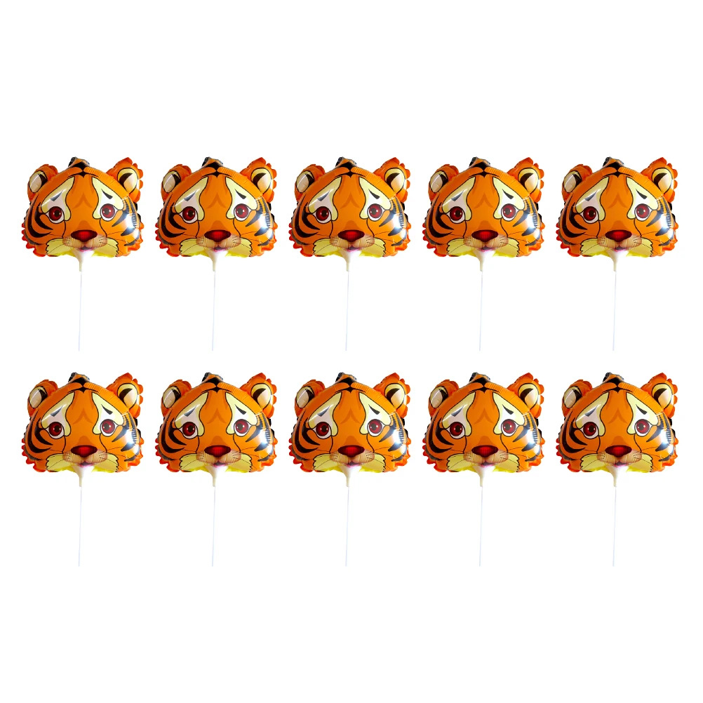 10pcs Tiger Balloons Animals Theme Inflatable Birthday New Year Party Supplies Party Balloon Decorations
10pcs Tiger Balloons Animals Theme Inflatable Birthday New Year Party Supplies Party Balloon Decorations