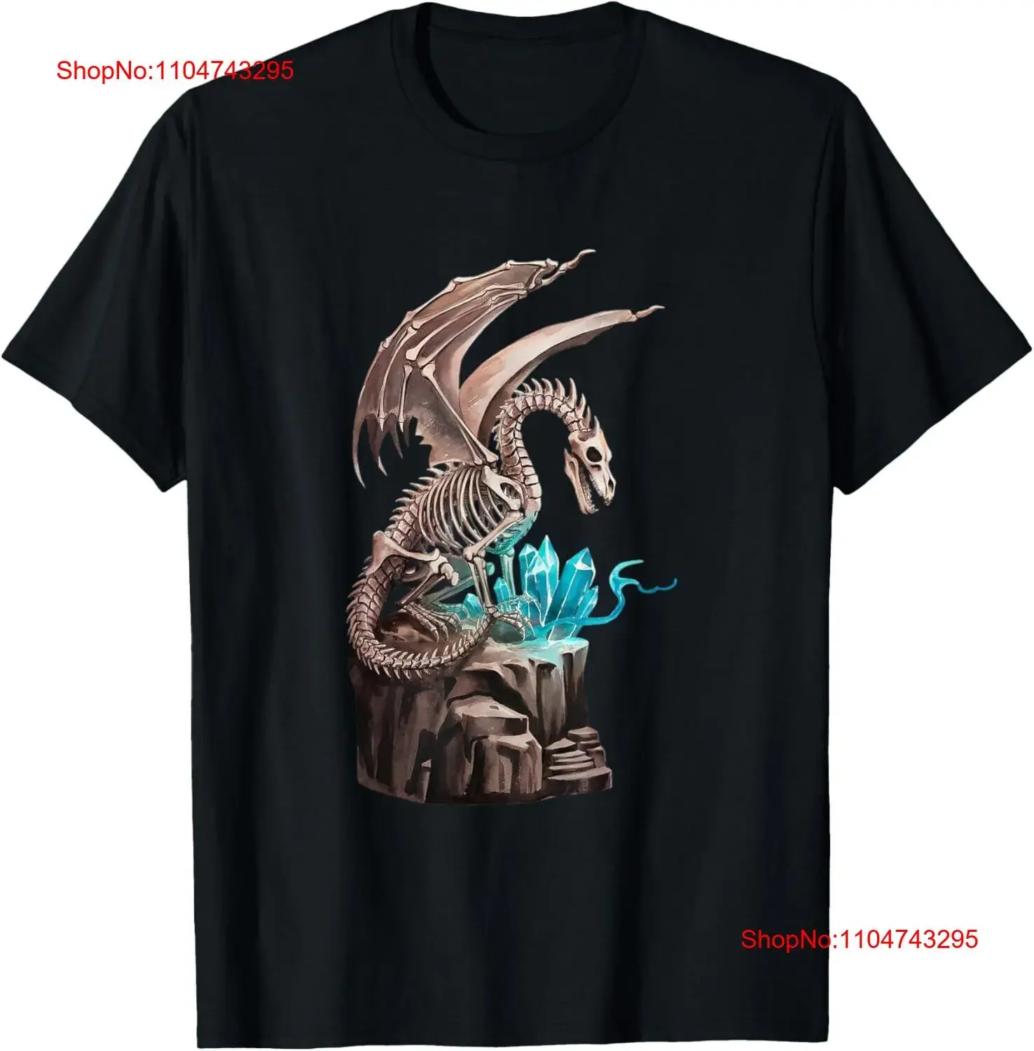 Футболка Skeleton Dragon Guarding Blue Crystals on a Mountain, винтажный стираный топ для повседневной носки, слегка модная унисекс
Футболка Skeleton Dragon Guarding Blue Crystals on a Mountain, винтажный стираный топ для повседневной носки, слегка модная унисекс