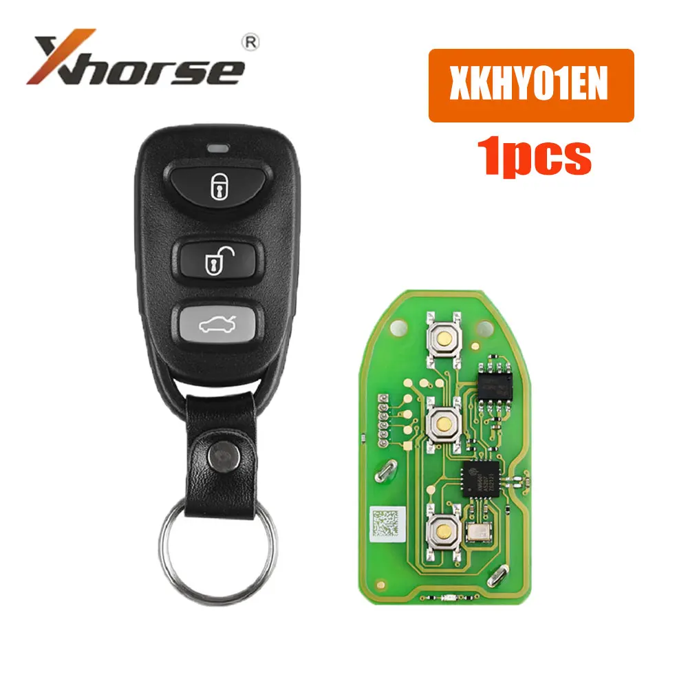 1PCS Xhorse XKHY01EN Wire Universal Remote Key for Hyundai 3+1 Buttons Car Remote Control Key for Xhorse VVDI Key Tool Car Key
1PCS Xhorse XKHY01EN Wire Universal Remote Key for Hyundai 3+1 Buttons Car Remote Control Key for Xhorse VVDI Key Tool Car Key