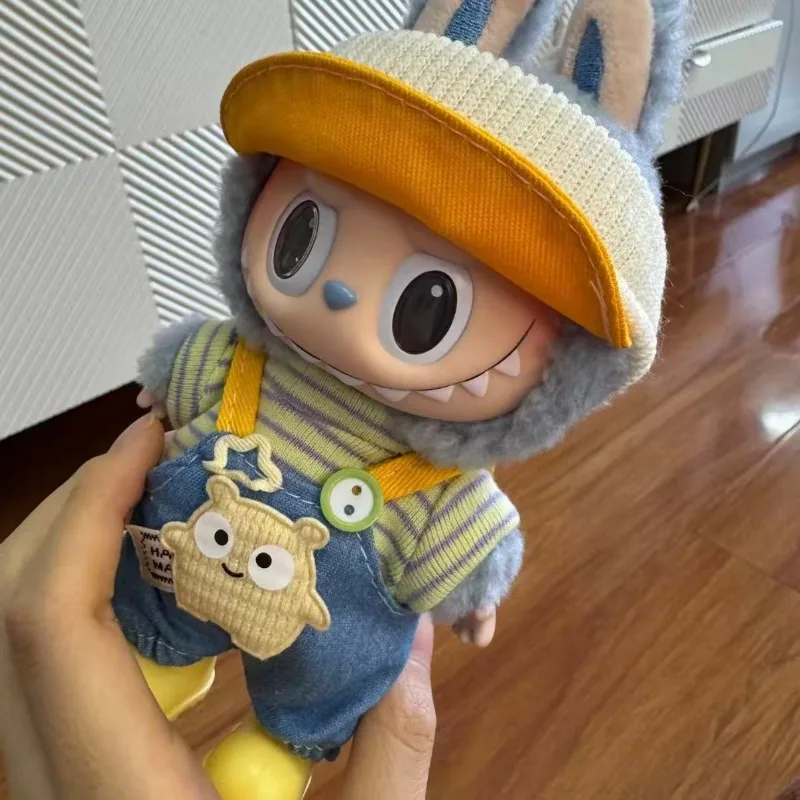 Для 17 см куклы Лабу, аксессуары, одежда, разноцветный комбинезон, комплект куклы-макарон, одежда в подарок
Для 17 см куклы Лабу, аксессуары, одежда, разноцветный комбинезон, комплект куклы-макарон, одежда в подарок