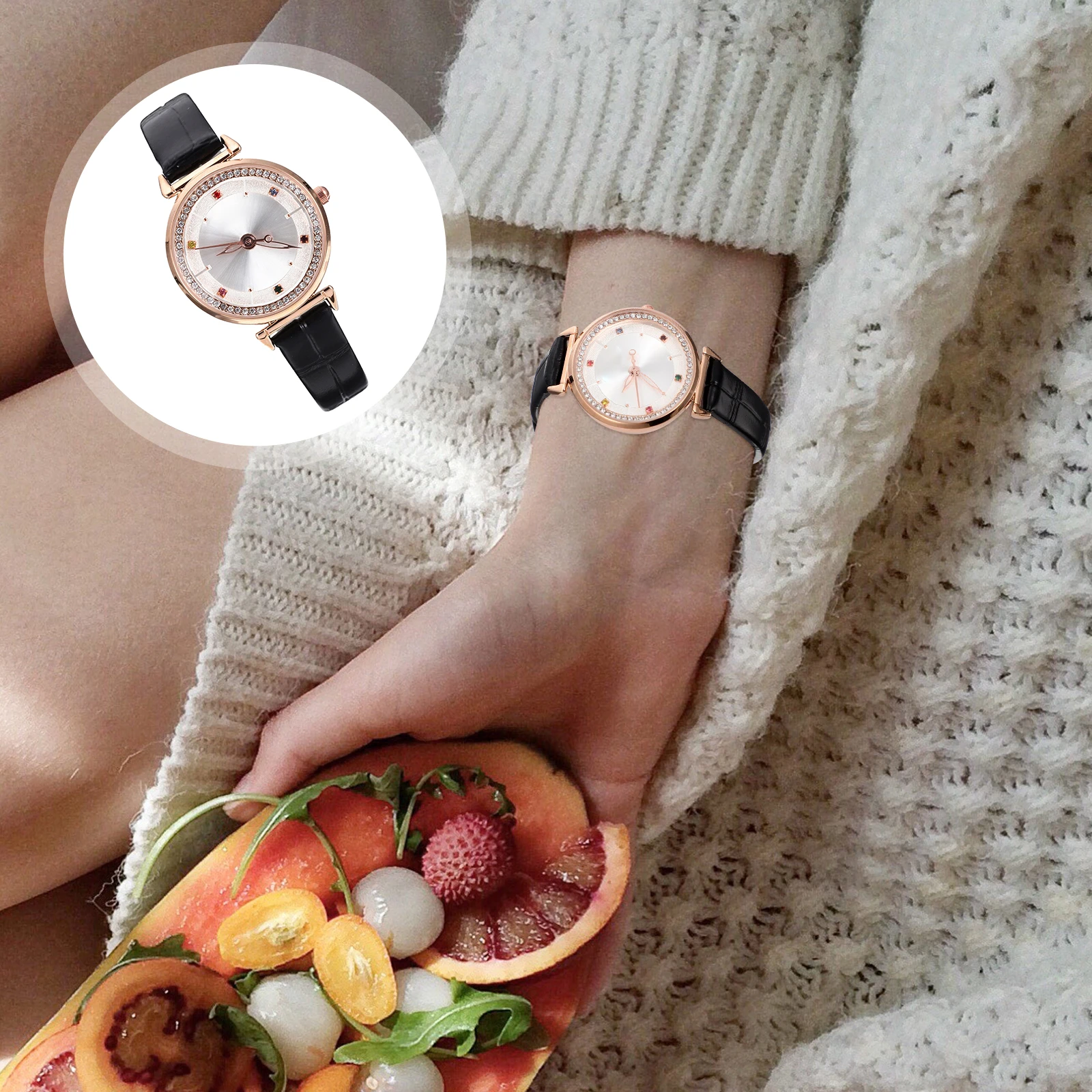 1 Set Women Leisure Stylish Wristwatch Decorative Girl Gift Watch Elegant Comfortable Durable With Breathable Strap For Casual
1 Set Women Leisure Stylish Wristwatch Decorative Girl Gift Watch Elegant Comfortable Durable With Breathable Strap For Casual