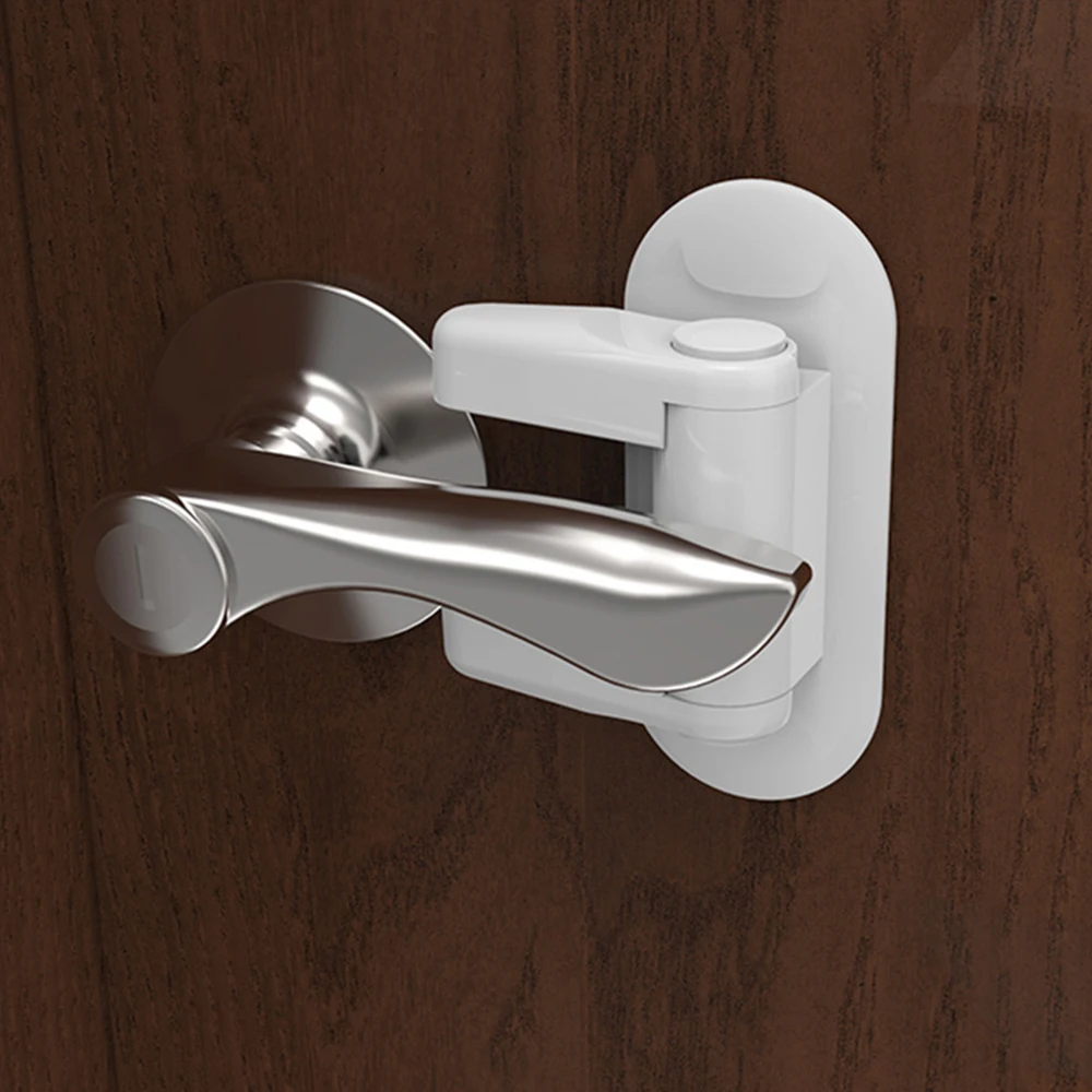 1PC Child Safety Door Handle Lock, No-Drill Anti-Opening & Anti-Pinch Baby Proofing,Punch-Free Childproof Device for Home
1PC Child Safety Door Handle Lock, No-Drill Anti-Opening & Anti-Pinch Baby Proofing,Punch-Free Childproof Device for Home