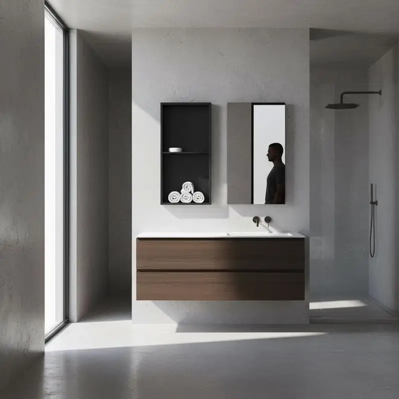 Wall niche 10x33.02x63.5cm, stainless steel shower niche, double-layered, 100% waterproof, niche installation, operating temperature 0-40°C, 92° inside corner design, ideal for bathrooms, bedrooms, and studies
Wall niche 10x33.02x63.5cm, stainless steel shower niche, double-layered, 100% waterproof, niche installation, operating temperature 0-40°C, 92° inside corner design, ideal for bathrooms, bedrooms, and studies
