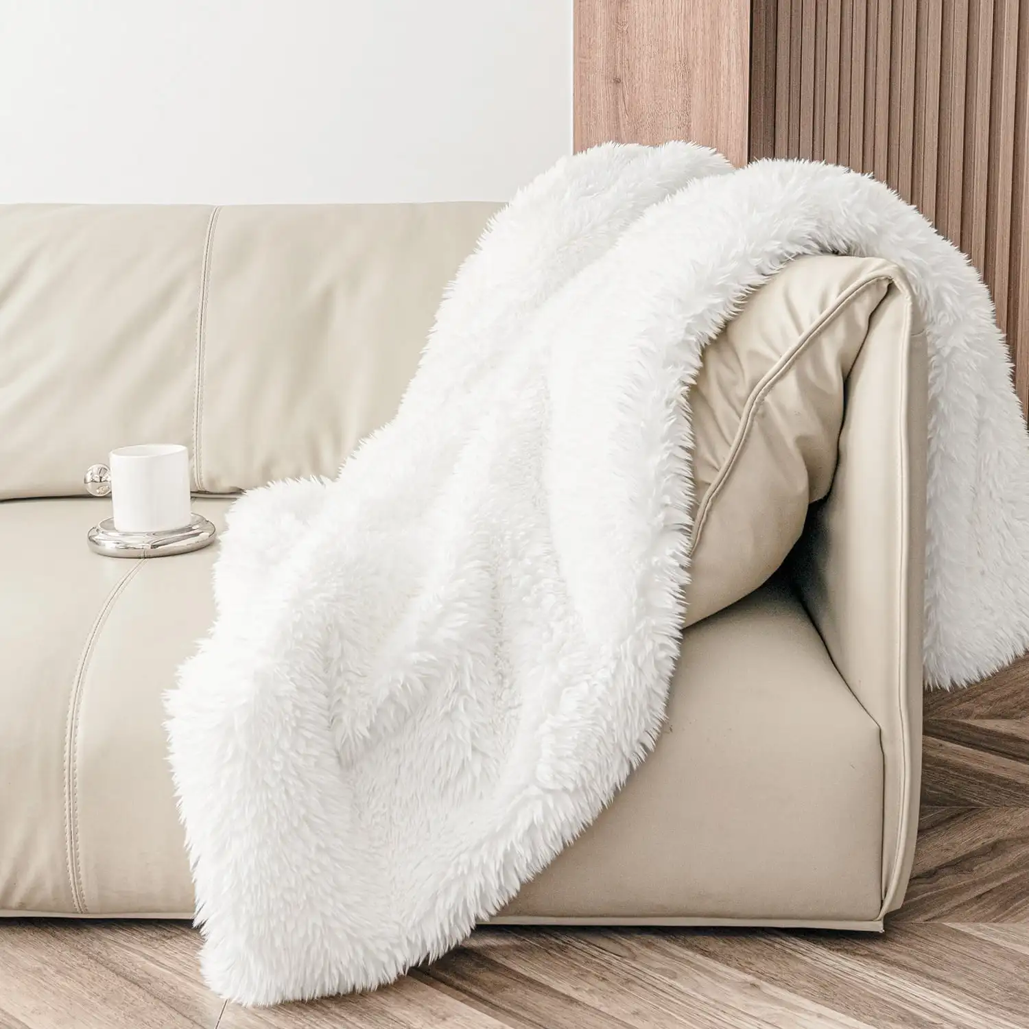 Alpaca Fleece Blanket Soft Plush Throw Blanket for Couch, Bed, 50x 60, Off White, 1 Pack
Alpaca Fleece Blanket Soft Plush Throw Blanket for Couch, Bed, 50x 60, Off White, 1 Pack