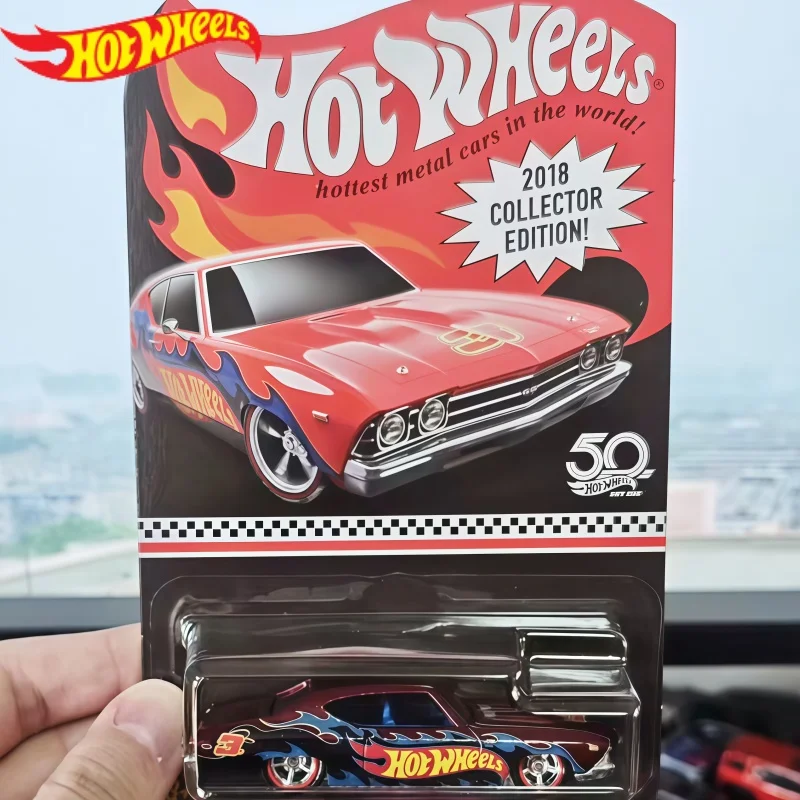 Оригинальная коллекционная модель Hot Wheels 2018 года: Chevrolet 69 SS 396, литая под давлением, из сплава, для коллекции, подарок для мальчика на праздник
Оригинальная коллекционная модель Hot Wheels 2018 года: Chevrolet 69 SS 396, литая под давлением, из сплава, для коллекции, подарок для мальчика на праздник
