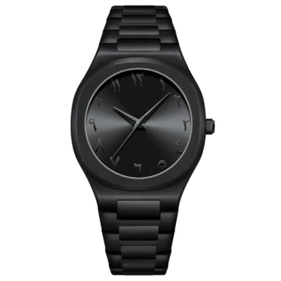 Fashion Men's Quartz Watch with Middle Eastern Arabic Numeral Dial Design Stylish Stainless Steel Waterproof Business Casual Wr
Fashion Men's Quartz Watch with Middle Eastern Arabic Numeral Dial Design Stylish Stainless Steel Waterproof Business Casual Wr