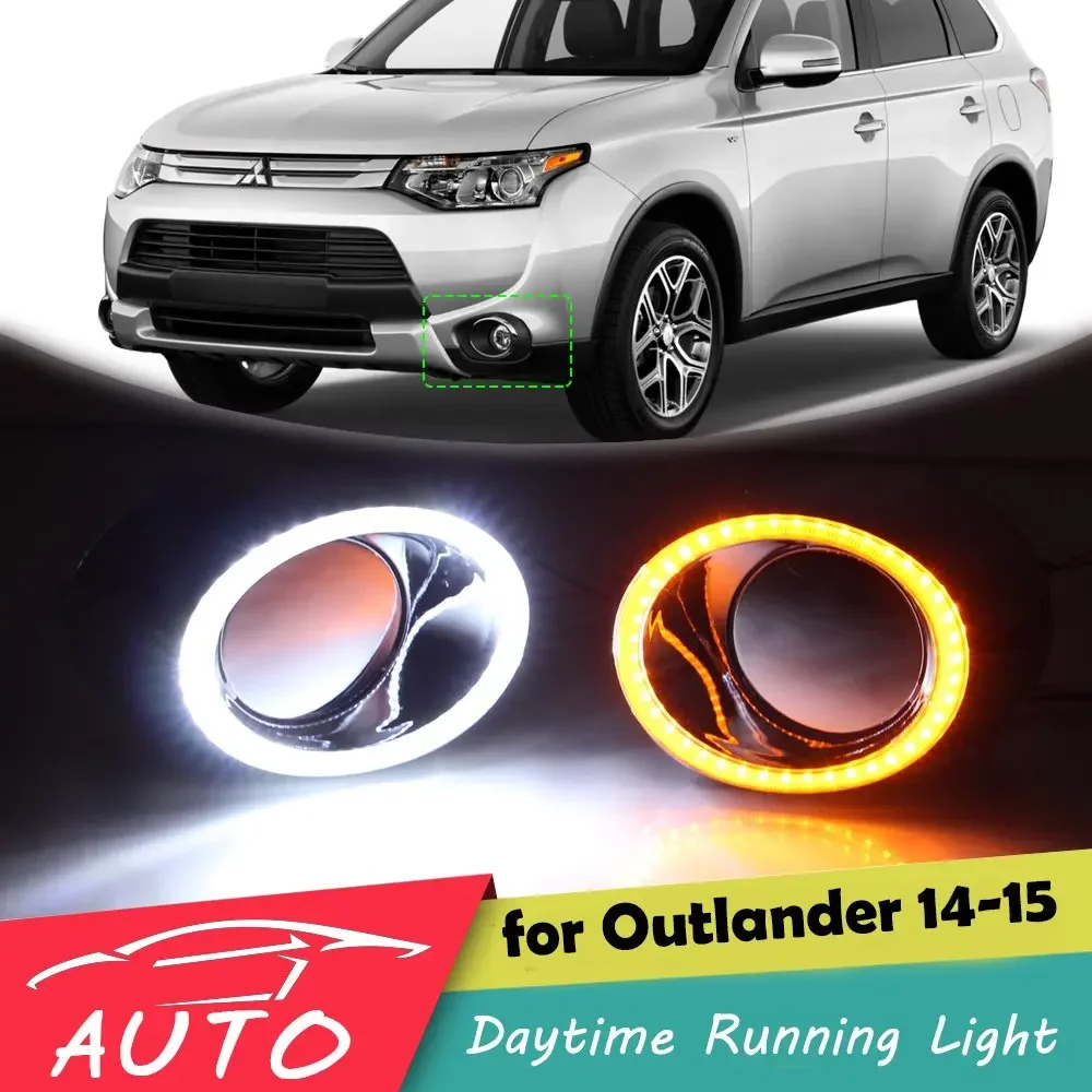 LED DRL For Mitsubishi Outlander 2014 2015 Daytime Running Light With Turn Signal
LED DRL For Mitsubishi Outlander 2014 2015 Daytime Running Light With Turn Signal