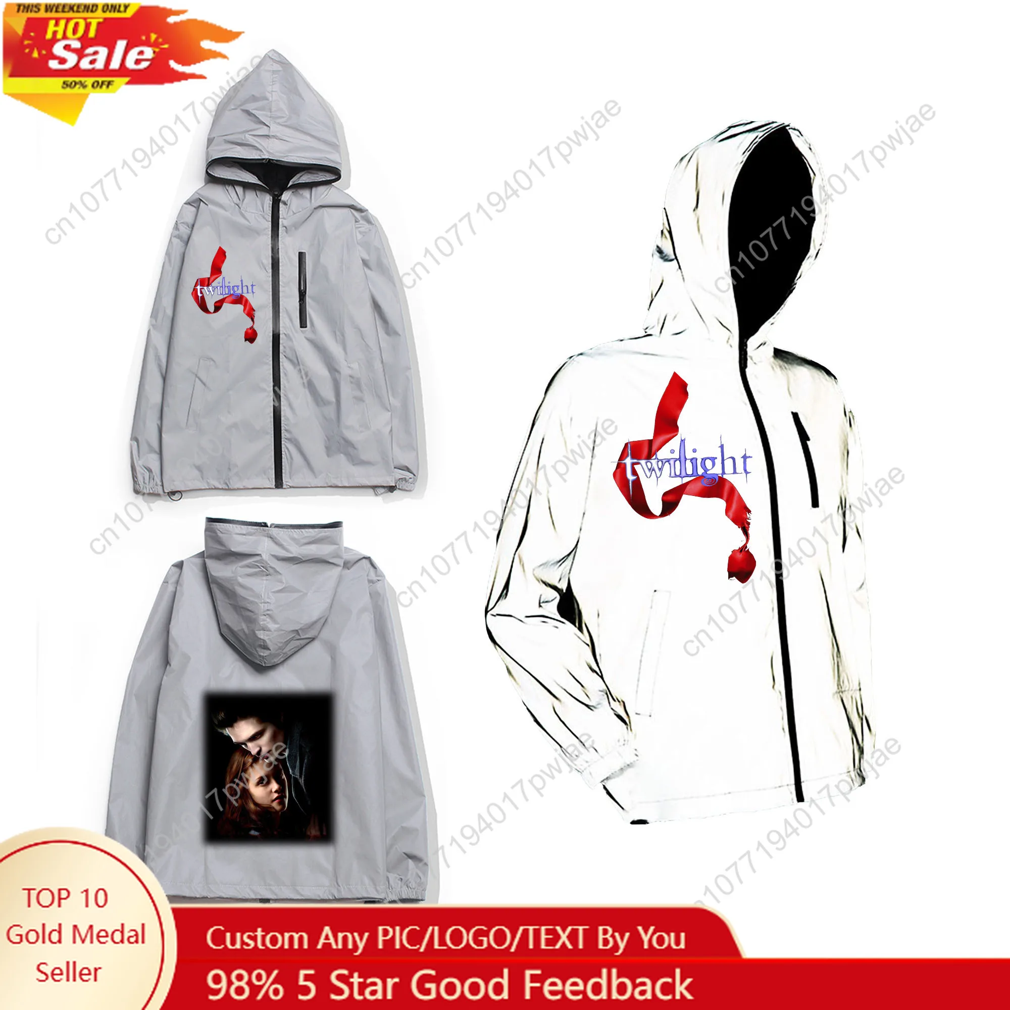 Twilight Classic Movie Edward Bella Reflective Jacket Mens Womens Coat Hooded Windbreaker Run Pocket Jackets Customized Hoodie
Twilight Classic Movie Edward Bella Reflective Jacket Mens Womens Coat Hooded Windbreaker Run Pocket Jackets Customized Hoodie