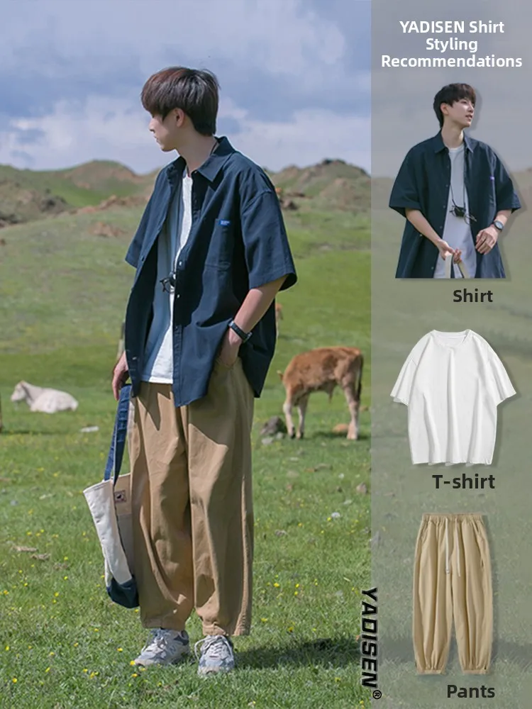 y American West Coast ort Sve irt Summer Youthful Sle Men's Faion Pairing Set Cool Cotton Plain Color arp ...
y American West Coast ort Sve irt Summer Youthful Sle Men's Faion Pairing Set Cool Cotton Plain Color arp ...
