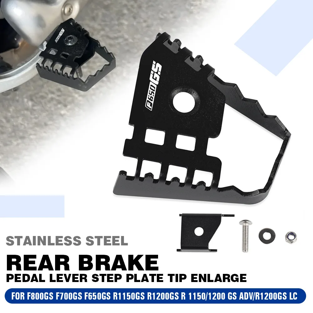 FOR BMW F800GS F700GS F650GS R1150GS R1200GS R 1150/1200 GS ADV/R1200GS LC Brake Stand Enlarge Extension Lever Pedal Foot Peg
FOR BMW F800GS F700GS F650GS R1150GS R1200GS R 1150/1200 GS ADV/R1200GS LC Brake Stand Enlarge Extension Lever Pedal Foot Peg