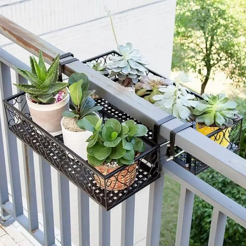 Metal black flower pot tray bracket
Metal black flower pot tray bracket
