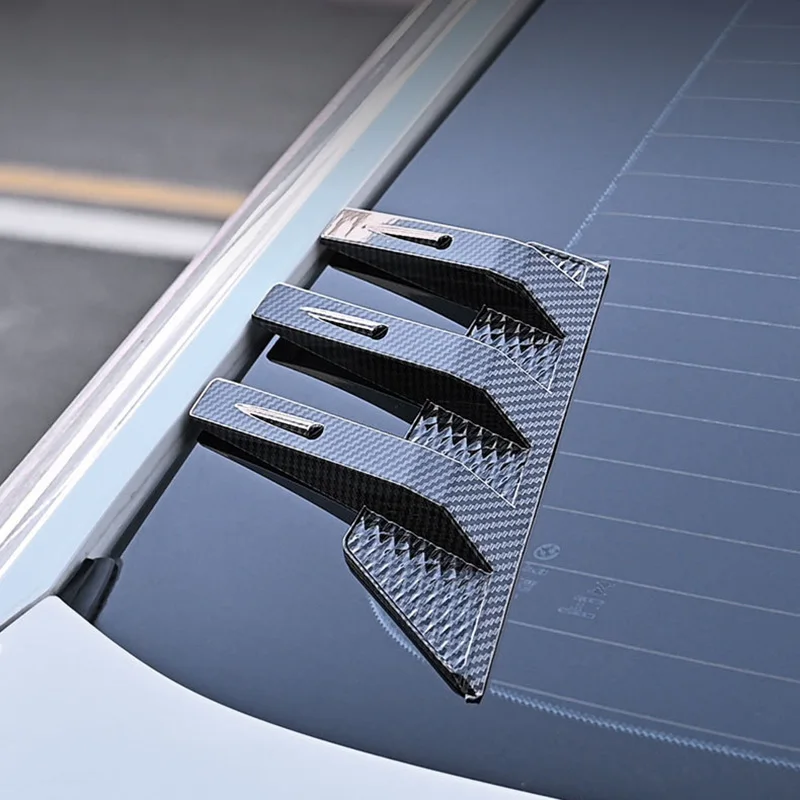 2Pcs Universal Car Rear Windshield Side Spoiler Rear Wing Trim Side Vents Decoration General Window Louvers Exterior Decorative
2Pcs Universal Car Rear Windshield Side Spoiler Rear Wing Trim Side Vents Decoration General Window Louvers Exterior Decorative