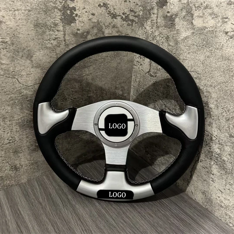 14inch Genuine Leather Car Racing Steering Wheel Aluminum Alloy Deep Corn Dish Sport Drifting Steering Wheels
14inch Genuine Leather Car Racing Steering Wheel Aluminum Alloy Deep Corn Dish Sport Drifting Steering Wheels