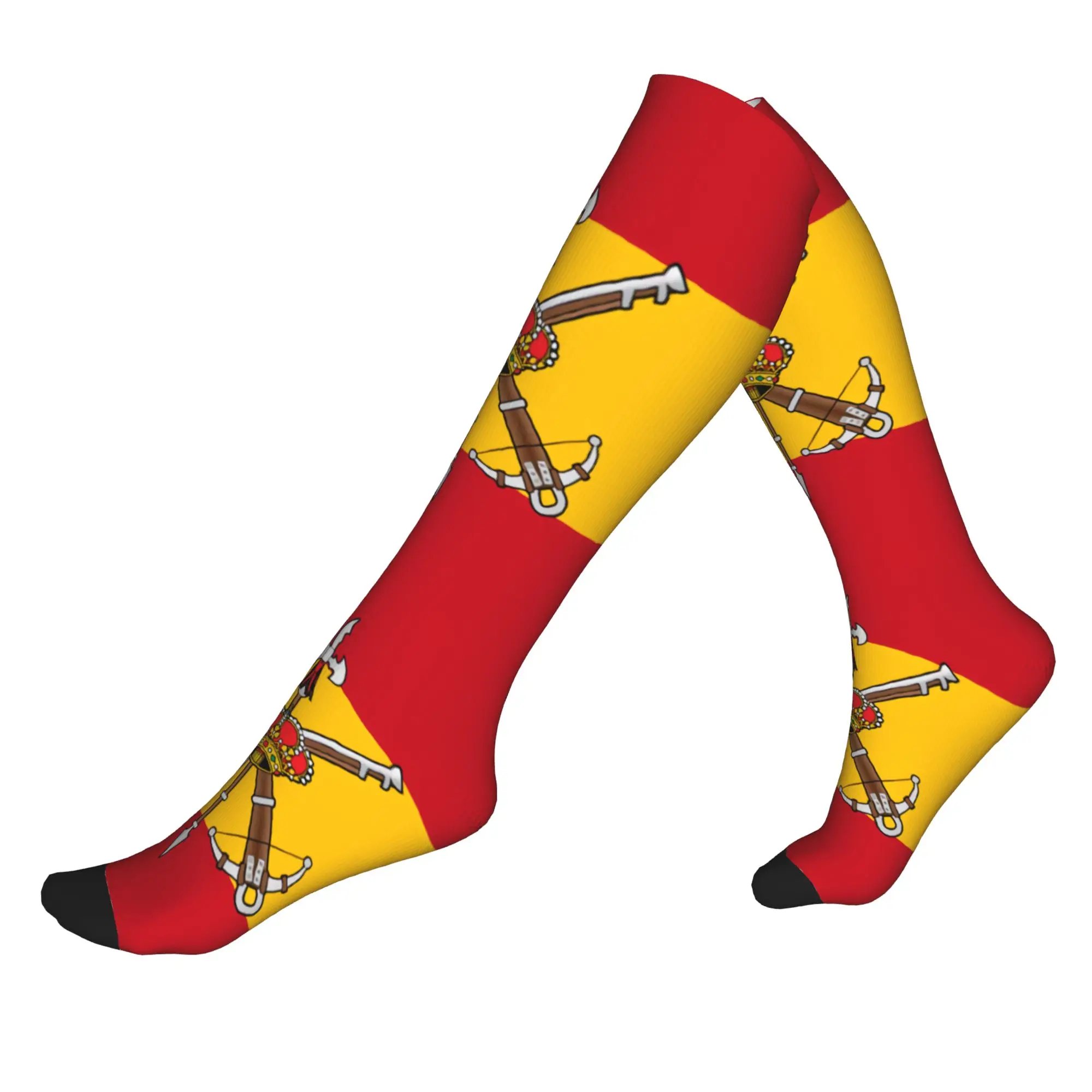 Cute Mens Spanish Legion Flag Dress Socks Unisex Breathbale Warm 3D Printed Spain Army Proud Sports Compression Socks
Cute Mens Spanish Legion Flag Dress Socks Unisex Breathbale Warm 3D Printed Spain Army Proud Sports Compression Socks