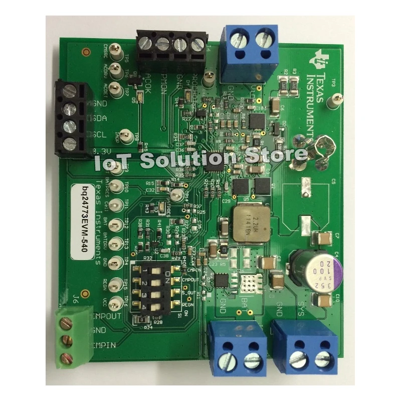 BQ24773EVM-540 NVDC Battery Charge Controller with SMBus Evaluation Module BQ24773EVM 540
BQ24773EVM-540 NVDC Battery Charge Controller with SMBus Evaluation Module BQ24773EVM 540