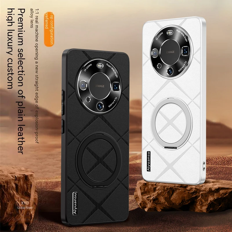 For Huawei Mate 60 Pro Case Holder Ring Cover For Huawei Mate 60 Pro Mate60 Phone Case Shell 360 Bracket Stand Leather Skin
For Huawei Mate 60 Pro Case Holder Ring Cover For Huawei Mate 60 Pro Mate60 Phone Case Shell 360 Bracket Stand Leather Skin