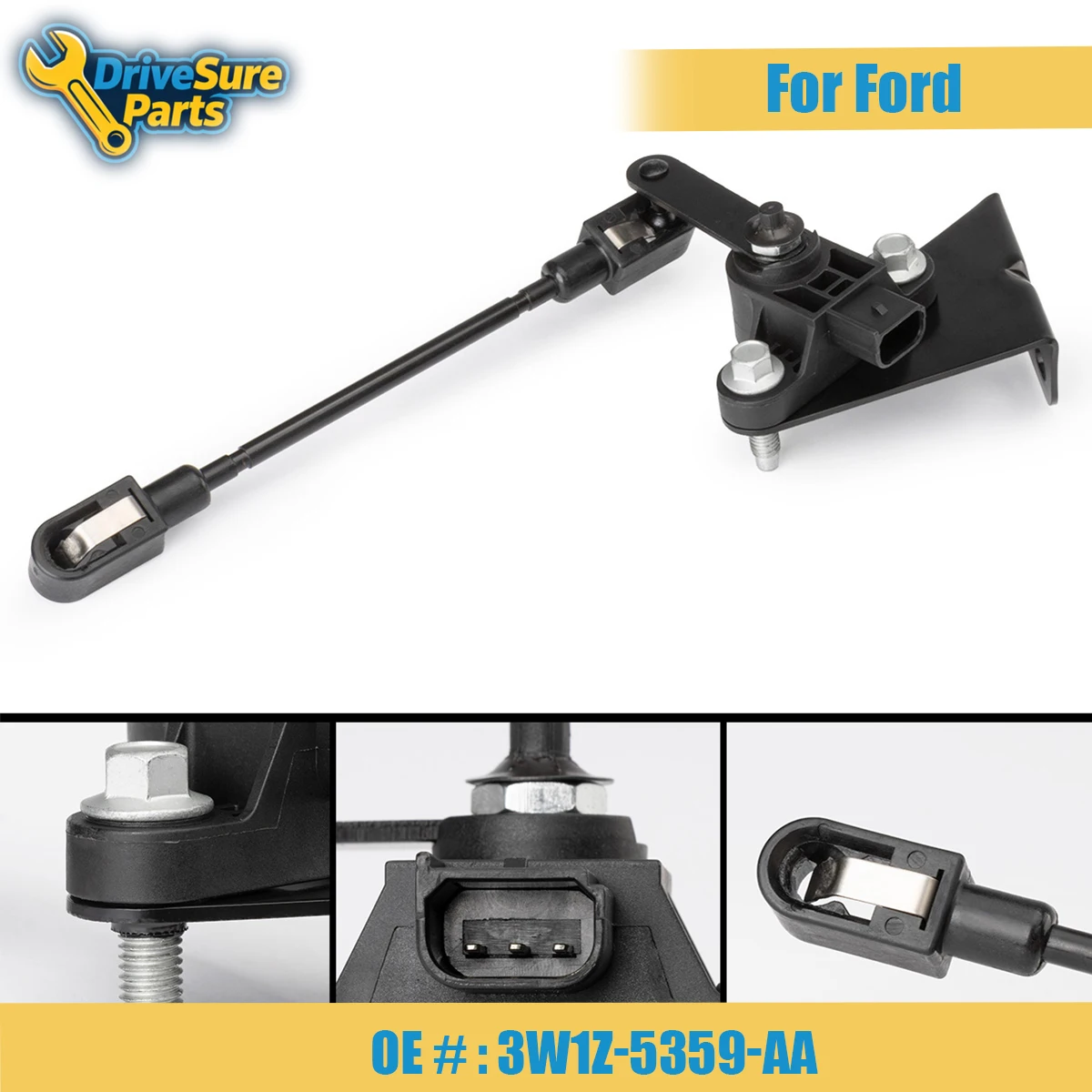 3W1Z-5359-AA 8W1Z 5359-A Rear Height Level Sensor For Lincoln Town Car FN145 Ford Crown Victoria EN114 Mercury Grand Marquis
3W1Z-5359-AA 8W1Z 5359-A Rear Height Level Sensor For Lincoln Town Car FN145 Ford Crown Victoria EN114 Mercury Grand Marquis