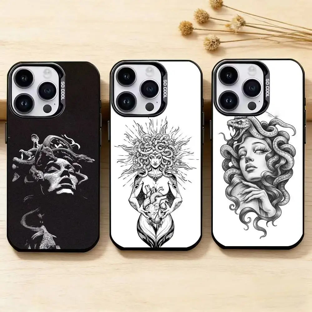 M-Medusa G-Greek Mythology Phone Case for Color Silver Shell For IPhone 17 16 15 14 13 12 11 Pro Max Plus
M-Medusa G-Greek Mythology Phone Case for Color Silver Shell For IPhone 17 16 15 14 13 12 11 Pro Max Plus