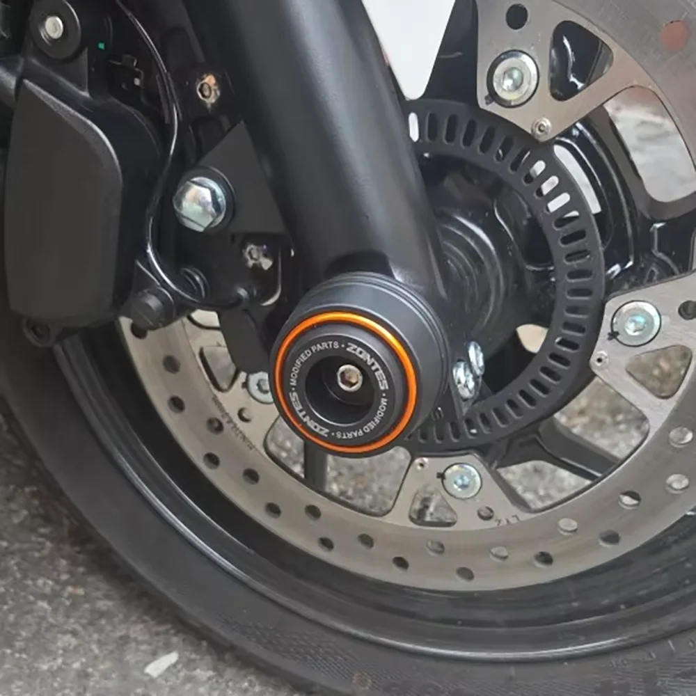 For ZONTES 350E 350D 350 E/D 310T 310X 310M 310 T/X/M 703F 703R Accessories Motorcycle Front Axle Fork Anti-collision Protector
For ZONTES 350E 350D 350 E/D 310T 310X 310M 310 T/X/M 703F 703R Accessories Motorcycle Front Axle Fork Anti-collision Protector