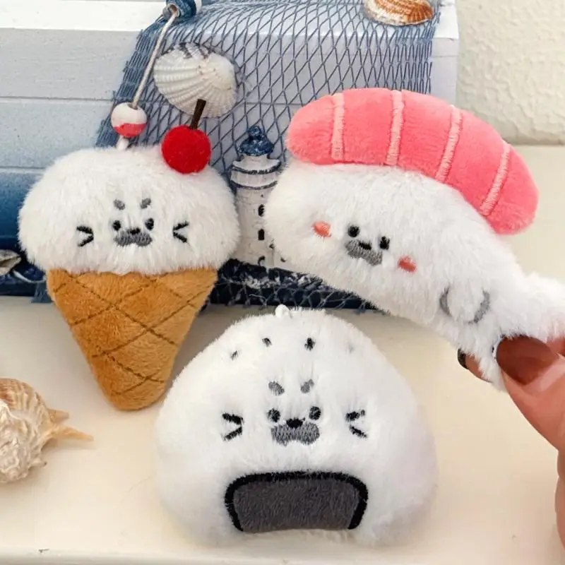 New! Cute Creative Food Racket Seal Plush Key Chain Cartoon Fun Animal Seal Pendant Backpack Decorative Pendant Plush Doll Gift
New! Cute Creative Food Racket Seal Plush Key Chain Cartoon Fun Animal Seal Pendant Backpack Decorative Pendant Plush Doll Gift