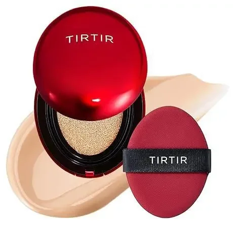 TIRTIR Mask Fit Red Cushion Foundation Long-Lasting Lightweight Buildable Coverage Finish Korean Cushion Foundation Color 18g
TIRTIR Mask Fit Red Cushion Foundation Long-Lasting Lightweight Buildable Coverage Finish Korean Cushion Foundation Color 18g