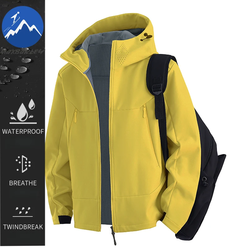 Maxbarley Hiking Windbreaker Men chaqueta Autumn Snowboard Waterproof Windproof Soft Shell Jacket Road Mountain Bikes Clothing
Maxbarley Hiking Windbreaker Men chaqueta Autumn Snowboard Waterproof Windproof Soft Shell Jacket Road Mountain Bikes Clothing