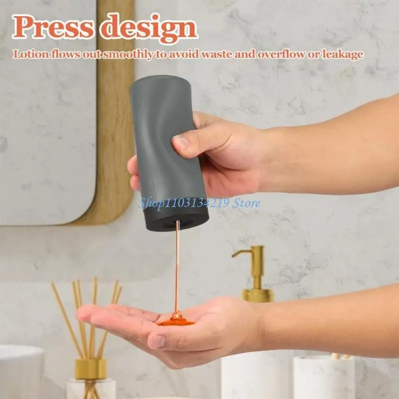 N5KC Shampoo Conditioner Dish Soap Dispenser Refillable Silicone Washing up Liquid Dispenser Leakproof Soap Dispenser
N5KC Shampoo Conditioner Dish Soap Dispenser Refillable Silicone Washing up Liquid Dispenser Leakproof Soap Dispenser