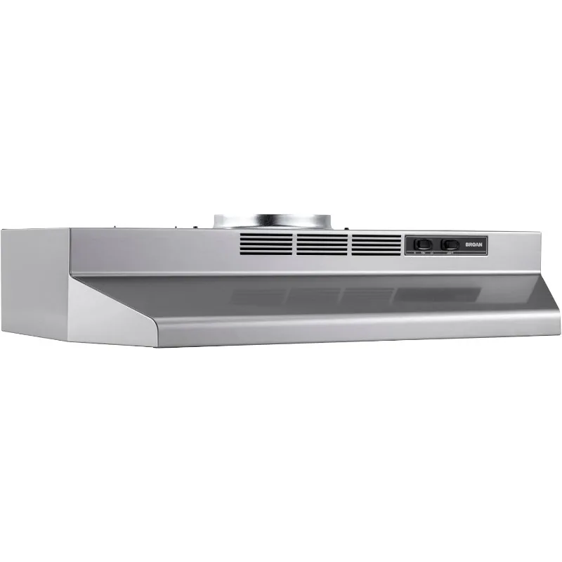 Broan-NuTone F4030SF Дюймовая устойчивая к отпечаткам пальцев, 30 дюймов, нержавеющая отделка с PrintGuard, трансформируемая вытяжка под шкафом 230
Broan-NuTone F4030SF Дюймовая устойчивая к отпечаткам пальцев, 30 дюймов, нержавеющая отделка с PrintGuard, трансформируемая вытяжка под шкафом 230