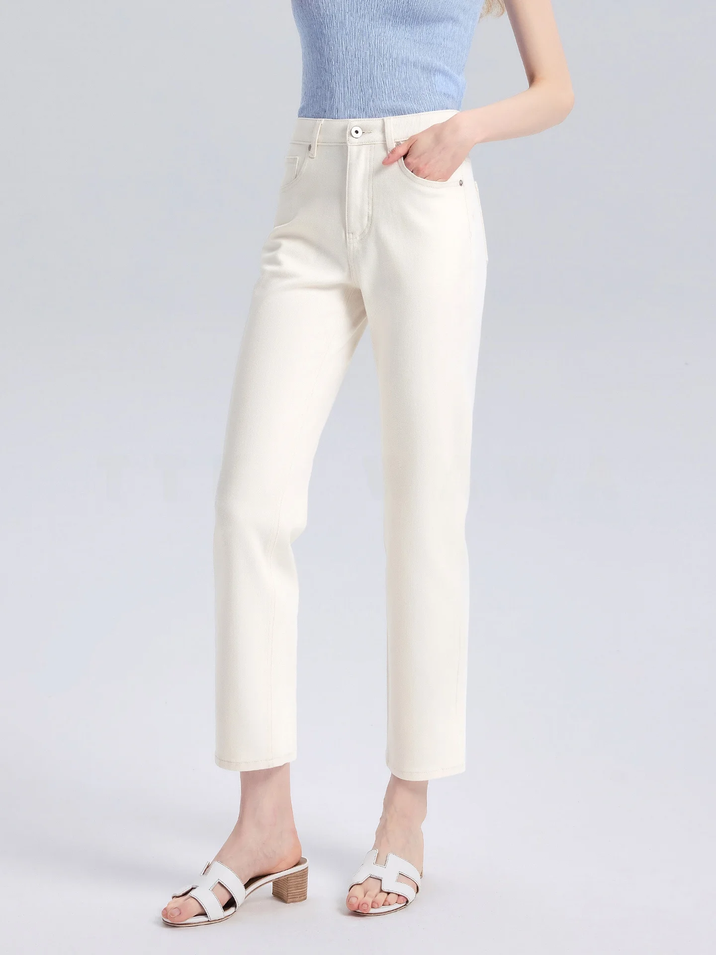 TTH WAWA High Waist Slim Fit Straight Leg Nine-Tenths Denim Jeans Women's Spring Tailoring High Waist Lengthening Thin Small ...
TTH WAWA High Waist Slim Fit Straight Leg Nine-Tenths Denim Jeans Women's Spring Tailoring High Waist Lengthening Thin Small ...