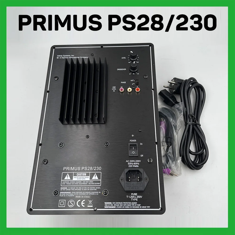 For Infinity Subwoofer Power Amplifier Module PRIMUS PS28/230
For Infinity Subwoofer Power Amplifier Module PRIMUS PS28/230