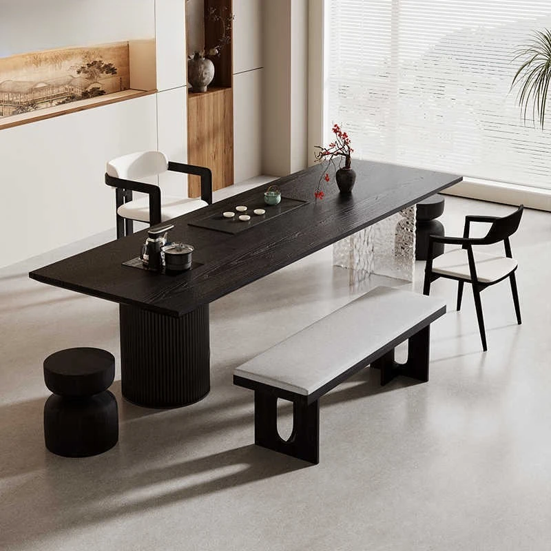 Wabi Sandy Wind Solid Wood Large Board Tea Table Premium Office Guest Tea Table Living Room Home Reception Leisure Tea Table
Wabi Sandy Wind Solid Wood Large Board Tea Table Premium Office Guest Tea Table Living Room Home Reception Leisure Tea Table