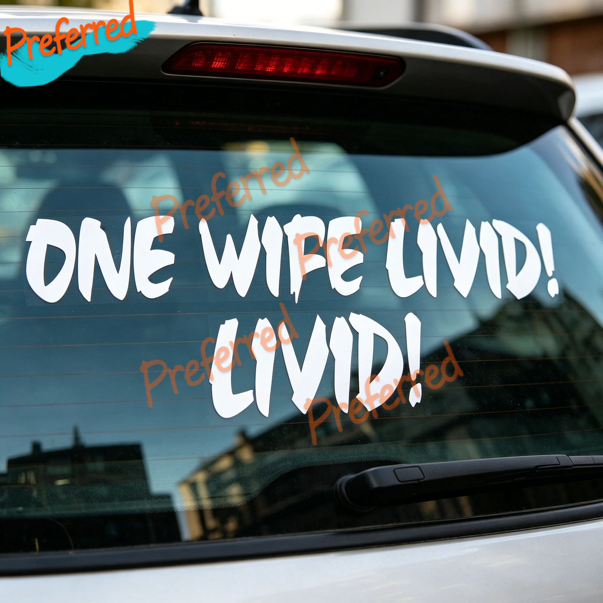 2x ONE WIFE LIVID STICKERS DECAL GRAPHICS 4x4 Customizable in Any Sticker Size -No Background
2x ONE WIFE LIVID STICKERS DECAL GRAPHICS 4x4 Customizable in Any Sticker Size -No Background