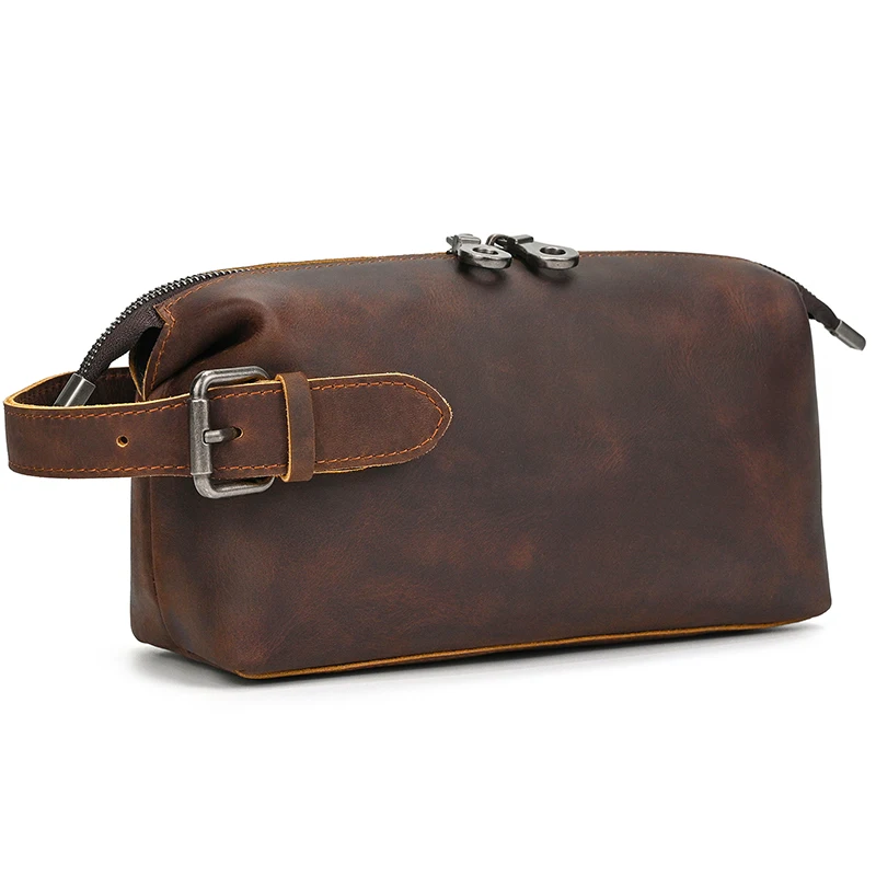 Высококачественные кожаные сумки для хранения из натуральной кожи, мужской клатч, модная ретро-сумка для макияжа, косметички для мужчин и женщин, толстая коровья кожа
Высококачественные кожаные сумки для хранения из натуральной кожи, мужской клатч, модная ретро-сумка для макияжа, косметички для мужчин и женщин, толстая коровья кожа
