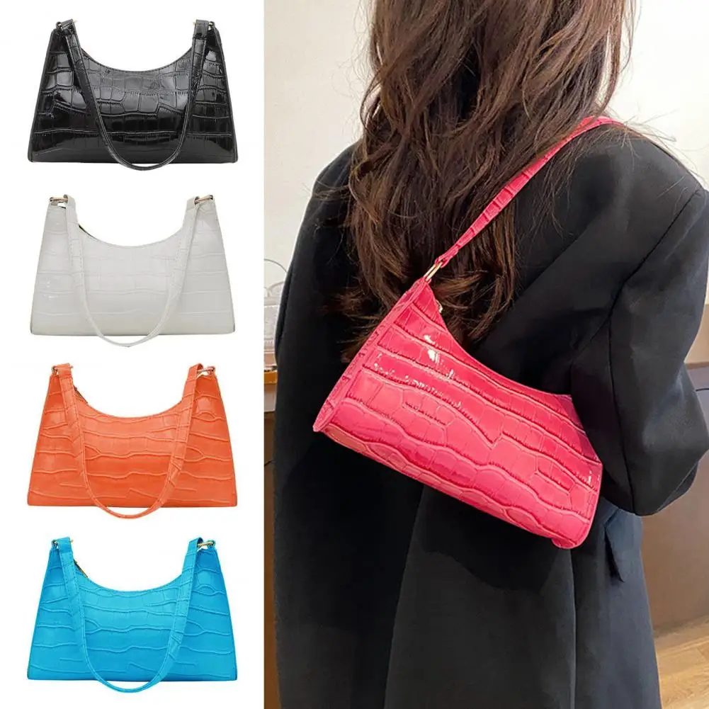 Women Stone Pattern Shoulder Bag Faux Leather Purse Large Capacity Casual Zipper Ladies Girls Hobo Handbag Tote Bag
Women Stone Pattern Shoulder Bag Faux Leather Purse Large Capacity Casual Zipper Ladies Girls Hobo Handbag Tote Bag