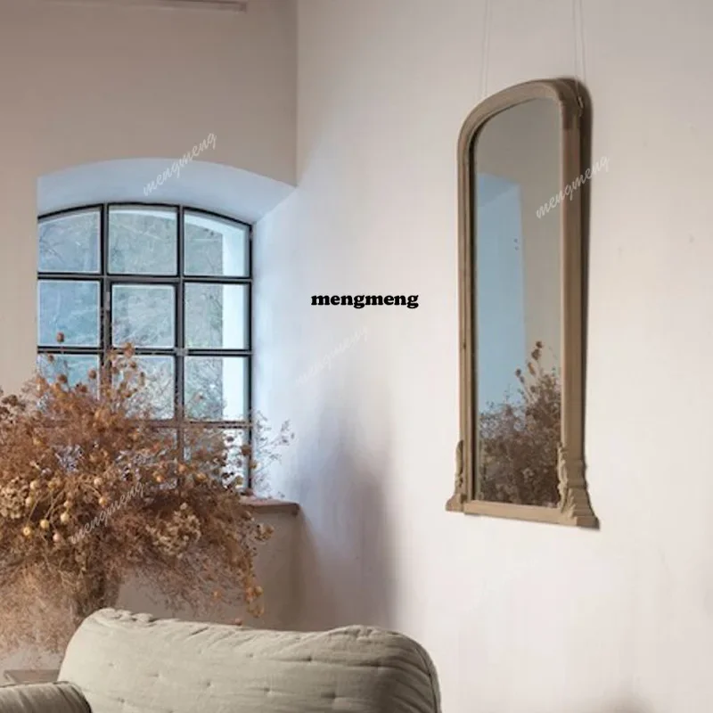 Hot sales French full-body mirror European court style retro carved floor mirror household bedroom arched fitting mirror
Hot sales French full-body mirror European court style retro carved floor mirror household bedroom arched fitting mirror
