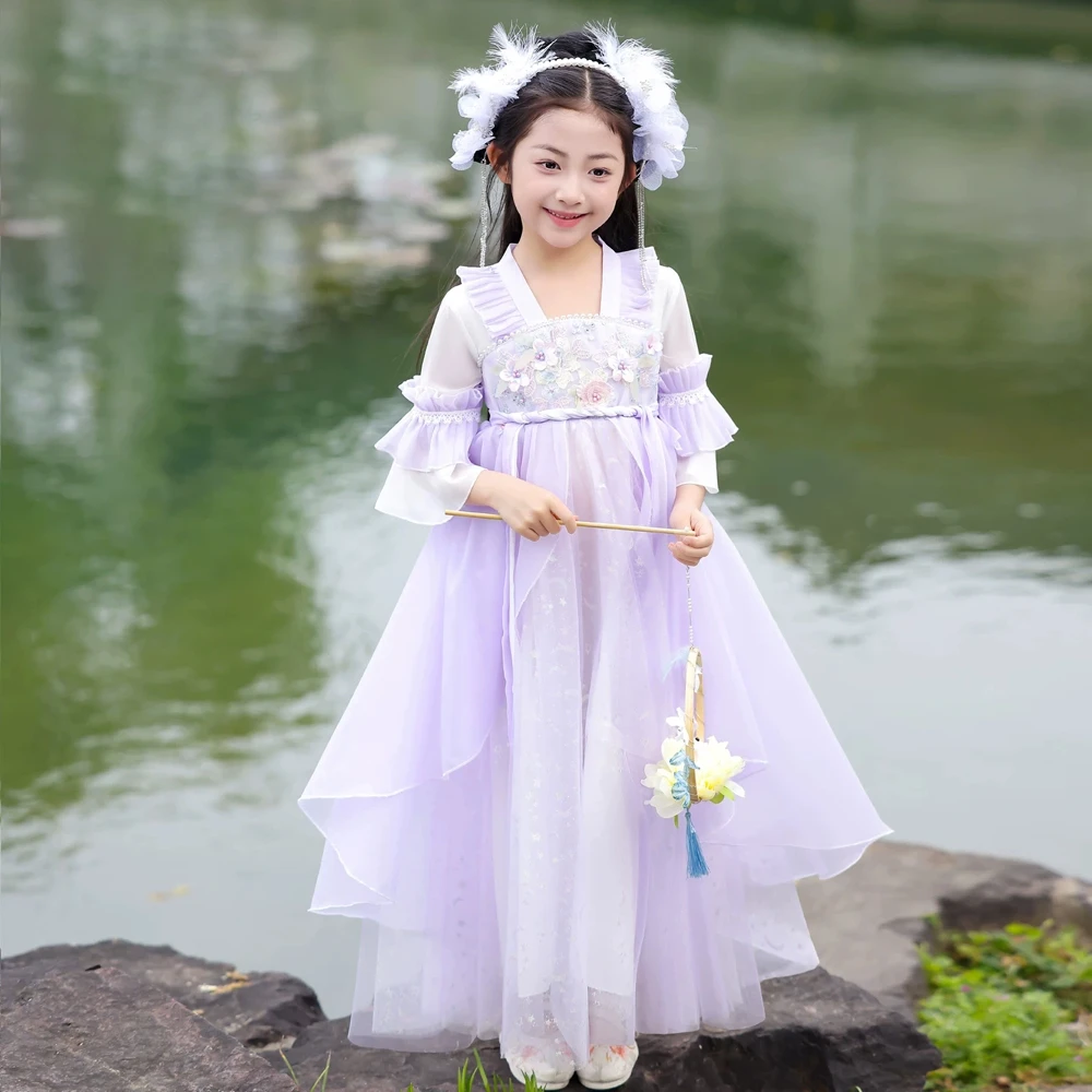 Baby Girl Dress Tangsuit Costume 2026 Summer New Princess Children Outfit Kids Vestidos Chinese Long Hanfu Girls Dresses
Baby Girl Dress Tangsuit Costume 2026 Summer New Princess Children Outfit Kids Vestidos Chinese Long Hanfu Girls Dresses