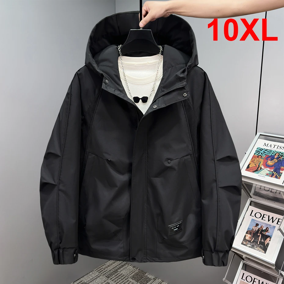 Мужская ветрозащитная куртка-ветровка 10XL больших размеров, модная повседневная куртка-карго, верхняя одежда для мужчин больших размеров
Мужская ветрозащитная куртка-ветровка 10XL больших размеров, модная повседневная куртка-карго, верхняя одежда для мужчин больших размеров