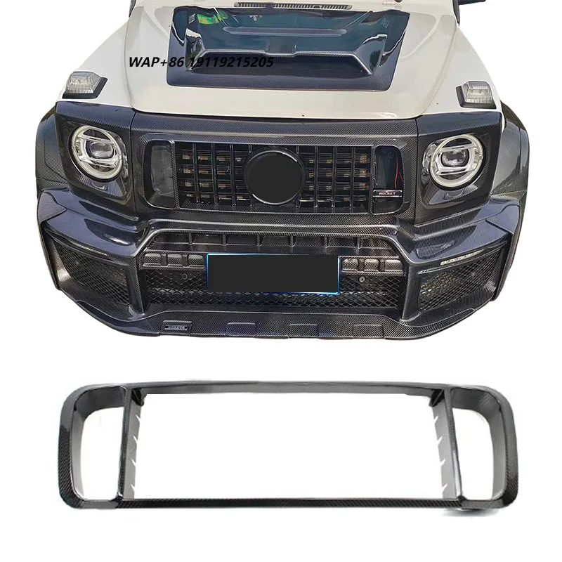 Customized Dry Carbon Fiber Parts Front Bumper Grill for G Class W464 G63 B900 2019-2025 Carbon Body Kit Upgrade
Customized Dry Carbon Fiber Parts Front Bumper Grill for G Class W464 G63 B900 2019-2025 Carbon Body Kit Upgrade