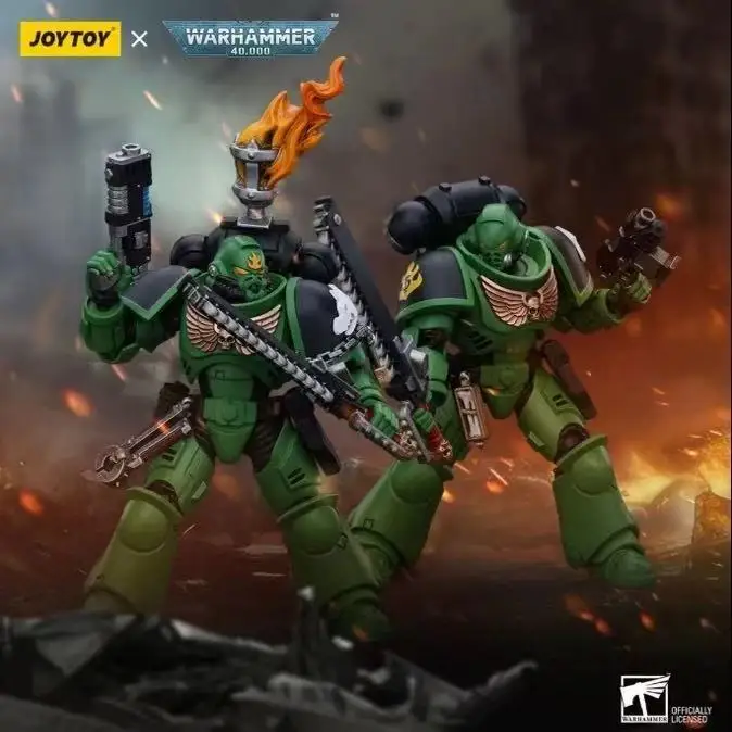 JOYTOY 1/18 Action Figure 40K Salamanders Intercessors Sergeant Tsek'gan Brother Haecule Re-issue Version Anime Toy
JOYTOY 1/18 Action Figure 40K Salamanders Intercessors Sergeant Tsek'gan Brother Haecule Re-issue Version Anime Toy