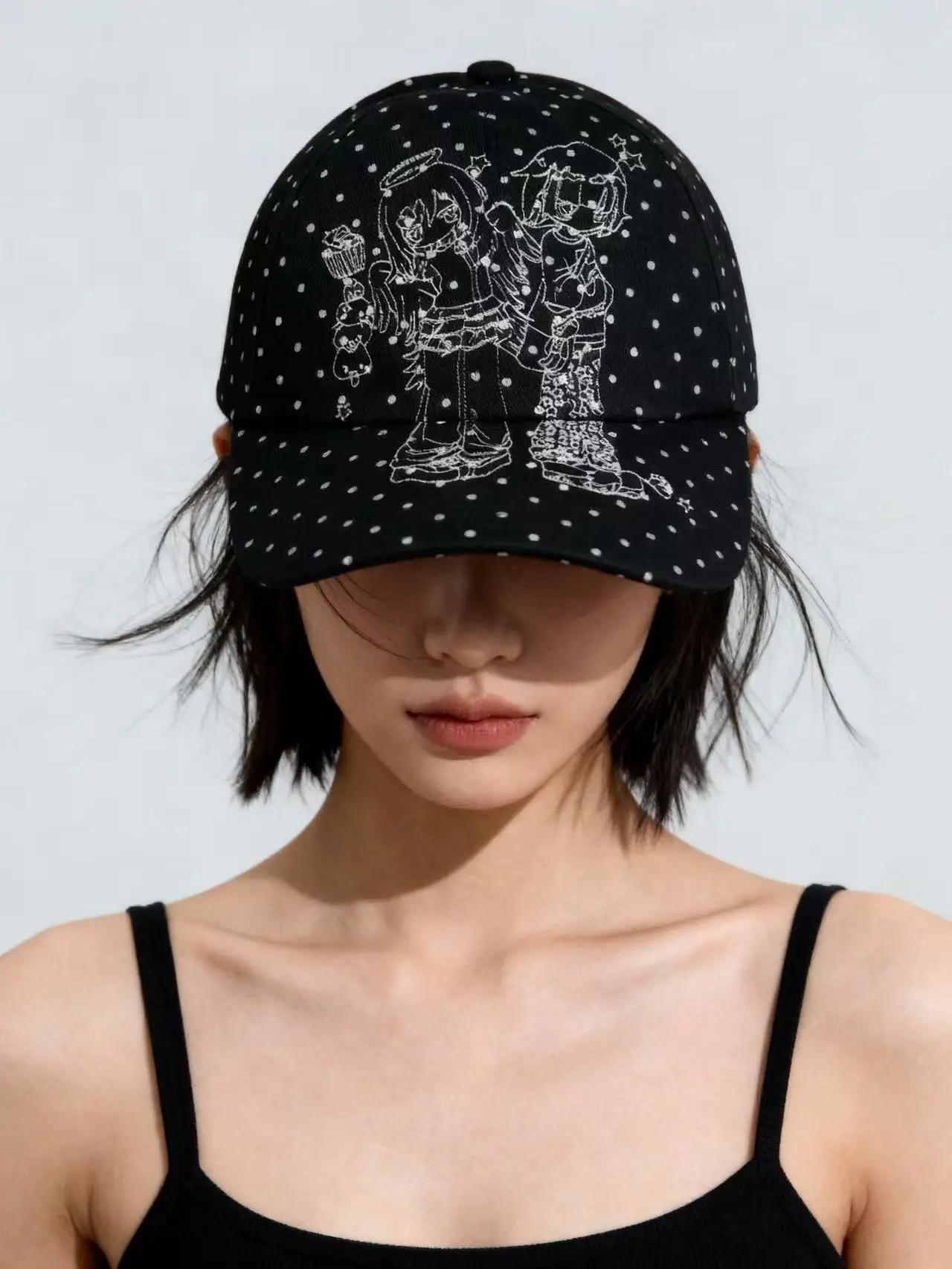 Limited Edition Embroidered Polka Dot Baseball Cap Women's Spring Summer Face Slimming Versatile Sun Protection Duckbill Hat
Limited Edition Embroidered Polka Dot Baseball Cap Women's Spring Summer Face Slimming Versatile Sun Protection Duckbill Hat