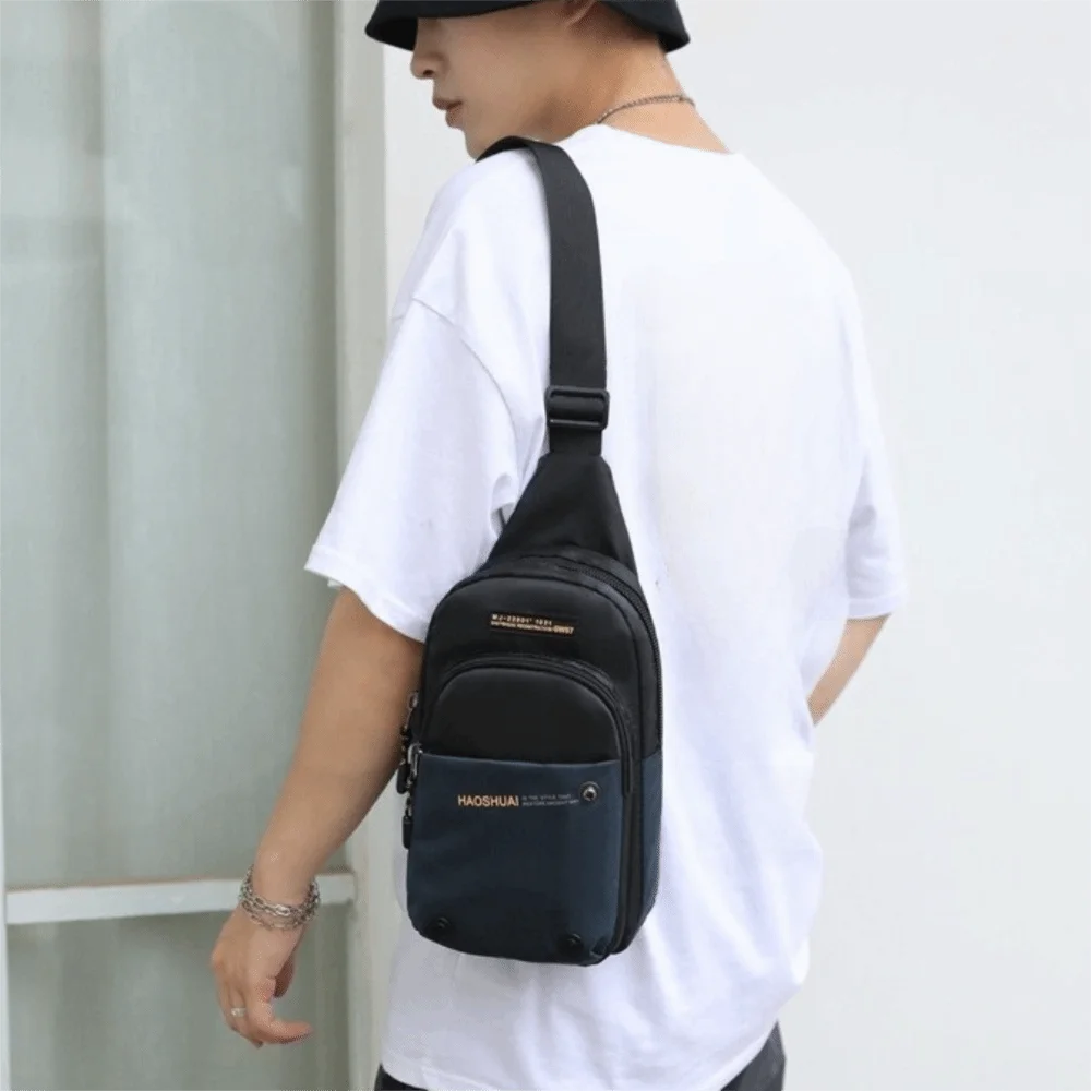 Casual Multifunction Men's Crossbody Bag Waterproof Large Capacity Sports Chest Bag Leisure Sling Nylon Shoulder Bag Travel
Casual Multifunction Men's Crossbody Bag Waterproof Large Capacity Sports Chest Bag Leisure Sling Nylon Shoulder Bag Travel