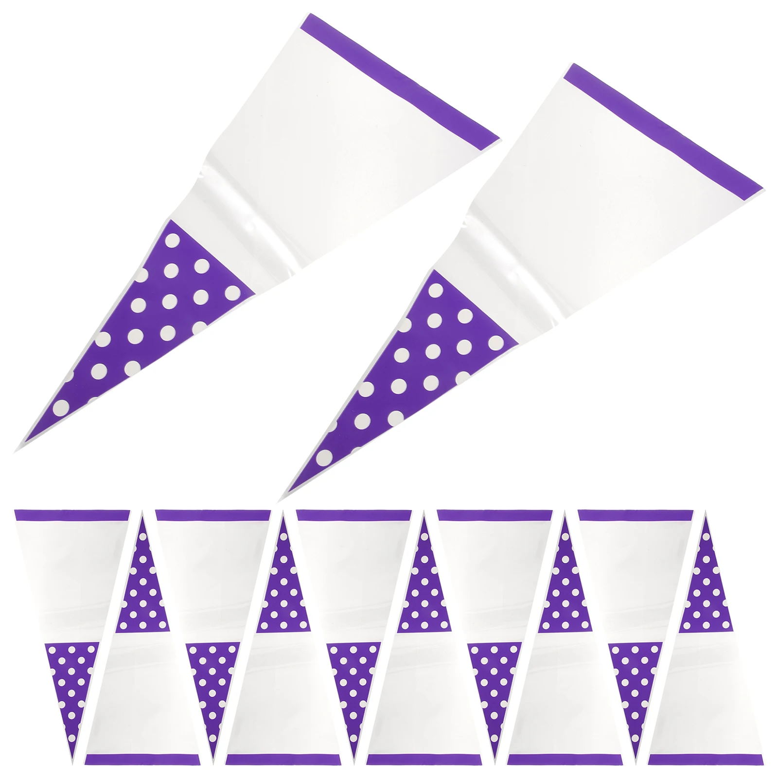 100 Pcs C y Wrappers Dot Triangle Party Bags C y Wrappers Gift Packaging Treat Cone Bags Cookie Pouches
100 Pcs C y Wrappers Dot Triangle Party Bags C y Wrappers Gift Packaging Treat Cone Bags Cookie Pouches